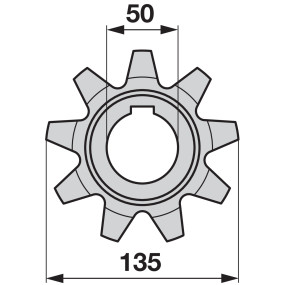 Kettenrad Anstelle Von Claas 6 (00501746) Prillinger