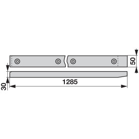 Holzleiste 1287 Mm (00501767) Prillinger