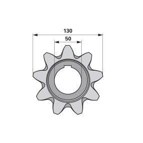 Kettenrad Anstelle Von Claas 6 (00501822) Prillinger