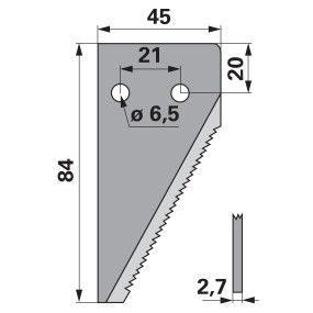 Endklinge Anstelle Von Claas 6 (00501837) Prillinger