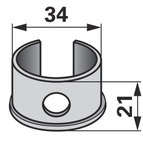 Büchse Anstelle Von Claas 6702 (00501860) Prillinger