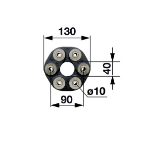 Gelenkscheibe Anstelle Von Cla (00501972) Prillinger