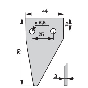 Putzklinge Glatt Schumacher 10 (00504128) Prillinger