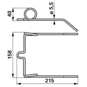 Haspelzinke Anstelle Von New H (00504321) Prillinger