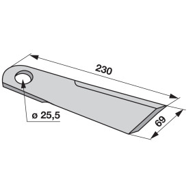 Häckslermesser Anstelle Von Ca (00505014) Prillinger