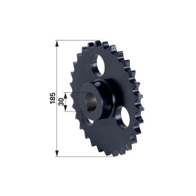 Kettenrad Anstelle Von John De (00512982) Prillinger