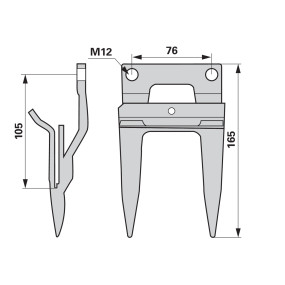 Doppelfinger Schumacher 15567. (00516313) Prillinger