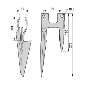 Doppelfinger Schumacher 10643. (00516315) Prillinger