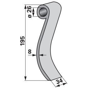 Schlegelmesser Anstelle Von Ku (00530044) Prillinger