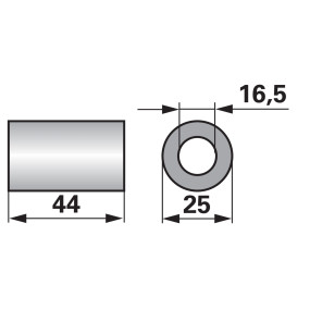 Büchse 16,5X25X44Mm (00530056) Prillinger