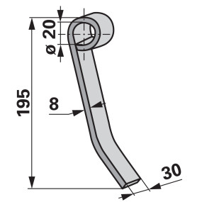 Schlegelmesser Anstelle Von Kv (00530534) Prillinger