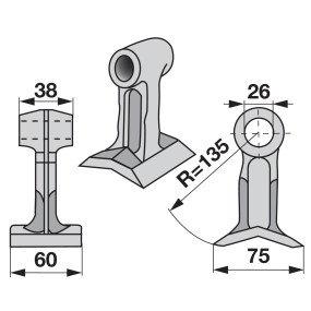 Schlaghammer Anstelle Von Bomf (00530569) Prillinger