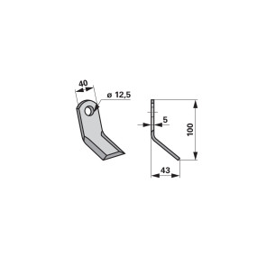 Y - Messer Anstelle Von Irus 1 (00530572) Prillinger