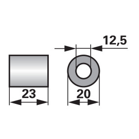 Büchse 12,5X20X23Mm (00530581) Prillinger