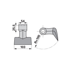 Schlaghammer Anstelle Von Falc (00530627) Prillinger