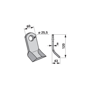 Y - Messer Anstelle Von Ferri (00530635) Prillinger