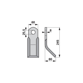 Y - Messer Anstelle Von Claas (00530885) Prillinger