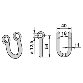 Schäkel Anstelle Von Dücker 88 (00530892) Prillinger