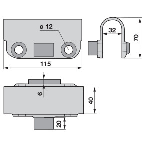 Halterung Anstelle Von Mulag 1 (00531102) Prillinger