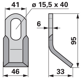 Y - Messer Anstelle Von Bomfor (00531120) Prillinger