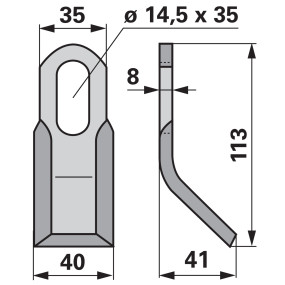 Y - Messer Anstelle Von Bomfor (00531122) Prillinger