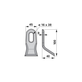 Y - Messer Anstelle Von Norema (00531215) Prillinger