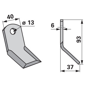 Y - Messer Anstelle Von Carroy (00531229) Prillinger