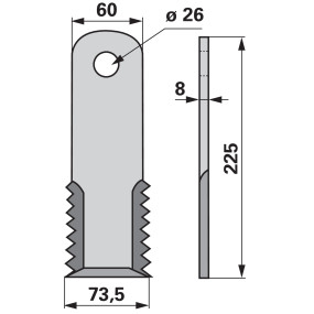 Schlegelmesser Anstelle Von Mü (00531255) Prillinger