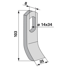 Schlegelmesser Anstelle Von Ro (00531261) Prillinger