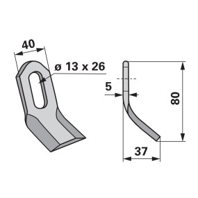 Y-Messer Anstelle Von Ferri 09 (00531356) Prillinger