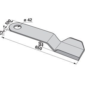 Messer links  Anstelle Von Sau (00531369) Prillinger