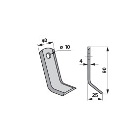 Y-Messer Anstelle Von Agria 49 (00531400) Prillinger