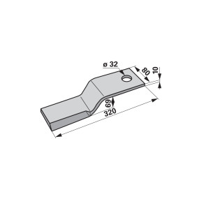 Schlegelmesser Anstelle Von Ko (00531422) Prillinger