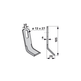 Y-Messer Anstelle Von Iseki 05 (00531427) Prillinger