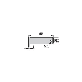 Bolzen Anstelle Kuhn Nobili 25 (00531450) Prillinger