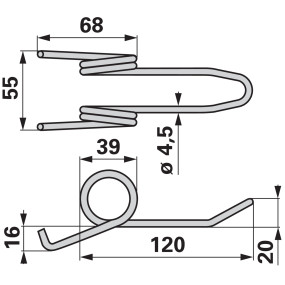 Presskanalzinke Anstelle Von B (00540112) Prillinger