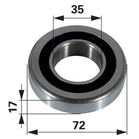 Laufrolle Rollboden Anstelle V (00540718) Prillinger