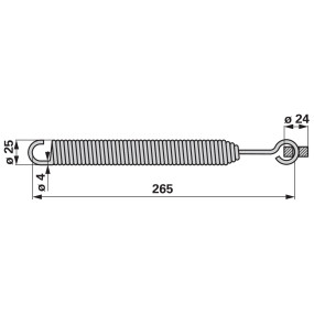 Zugfeder Anstelle Von Deutz Fa (00543213) Prillinger