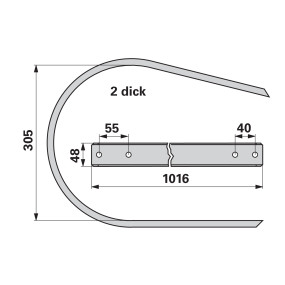 Pick Up Abstreifer  Anstelle V (00543413) Prillinger