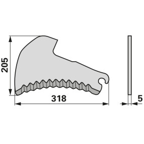 Pressenmesser  Anstelle Von Ku (00543535) Prillinger