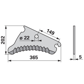 Messer Anstelle Von John Deere (00544050) Prillinger