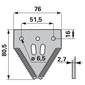 Messerklinge  Anstelle Von Kro (00544638) Prillinger