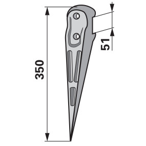 Gabel links Alu Anstelle Von N (00545170) Prillinger