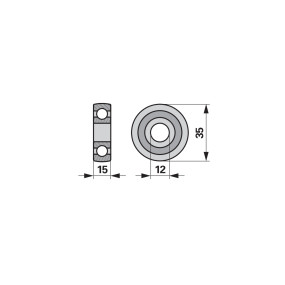 Laufrolle Anstelle Von Welger (00547167) Prillinger