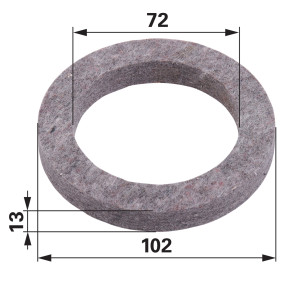 Filzring Anstelle Von Wühlmaus (00551164) Prillinger