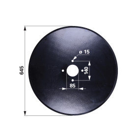 Sechscheibe Dm=645, Lk=140Mm (00552148) Prillinger