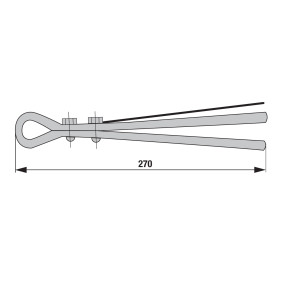 Putzergummi Komplett 270Mm (00560415) Prillinger