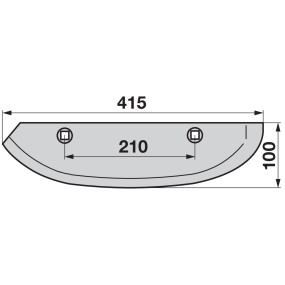 Roderschare links Barigelli 41 (00560421) Prillinger