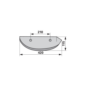 Rodeschar links L 420 H 115 La (00560423) Prillinger