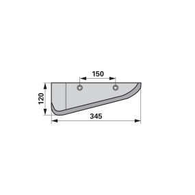 Rodeschar links L 345 H 120 La (00566113) Prillinger